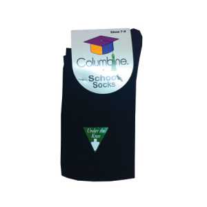 Lake Tekapo School Under Knee Socks 3 Pack Navy